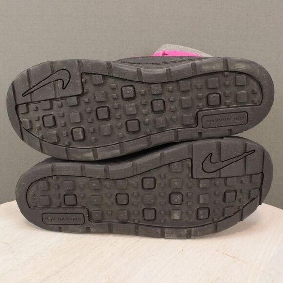 Nike ACG Winter Boots Youth 4.5Y Womens 6 Pink Gray Duck Boots - Picture 7 of 9